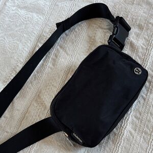 lululemon athletica Black Crossbody Belt Bag